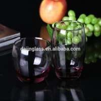 Top Quality Salto Drinking Glassware Whisket Glass In Pink Color